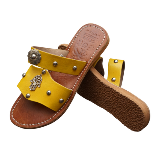 Sandales "Amira Sole" en cuir