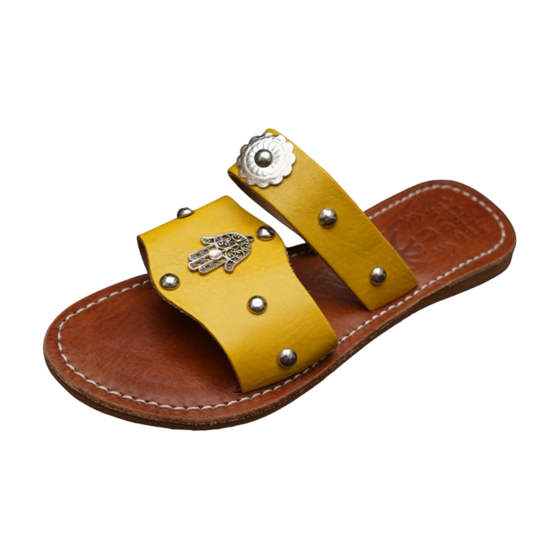 Sandales "Amira Sole" en cuir