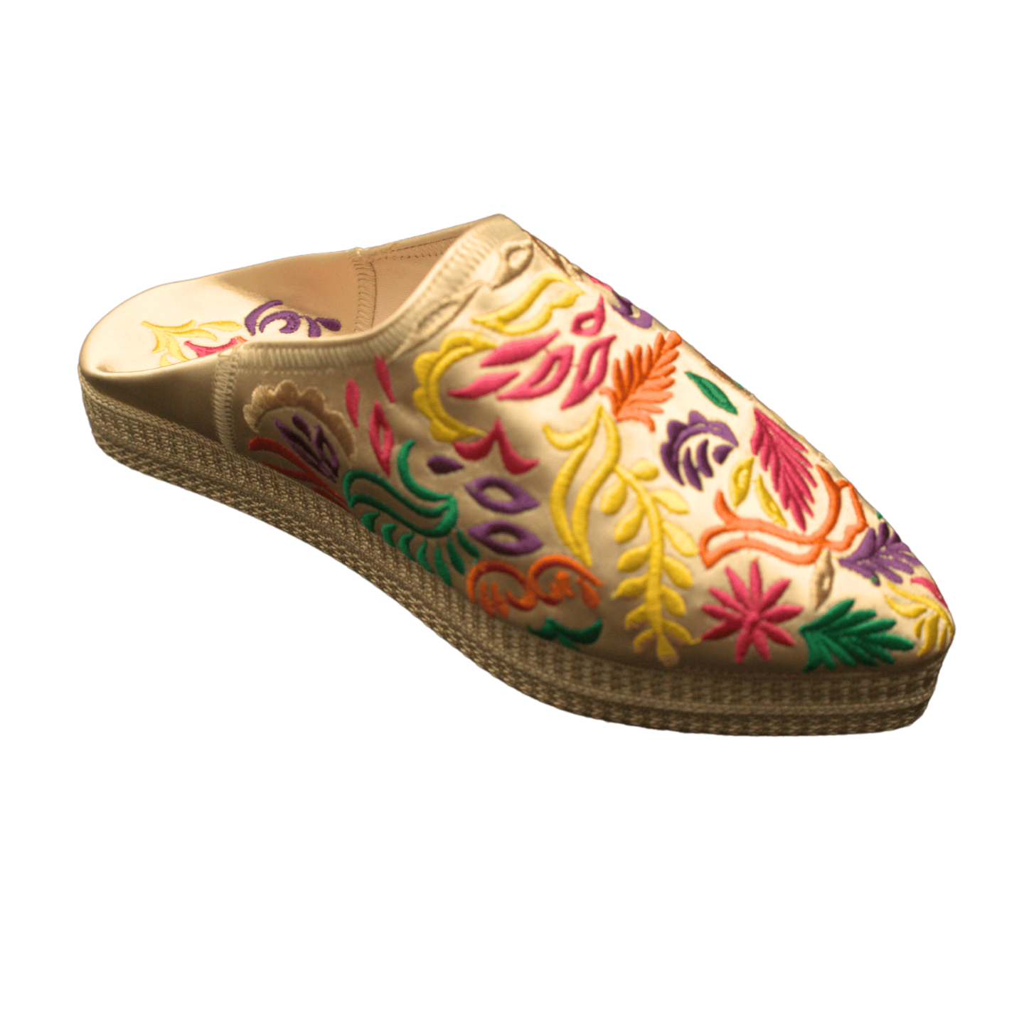 Babouche "Hélios" colorée