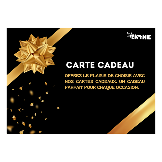 Carte Cadeau Ekomie