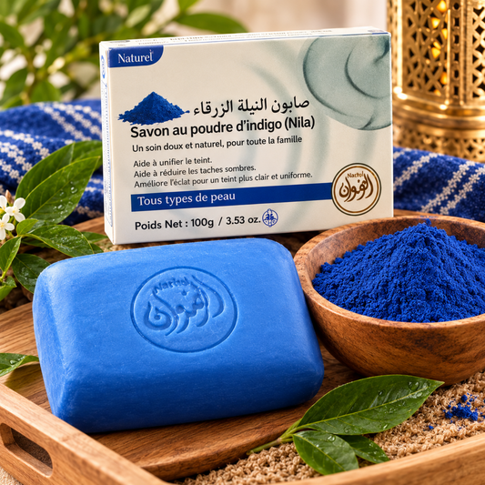 Savon au Poudre d'indigo ( Nila )