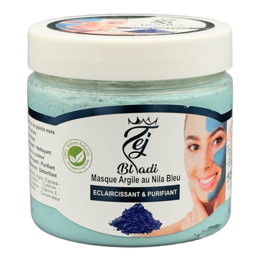 Masque argile au nila bleu